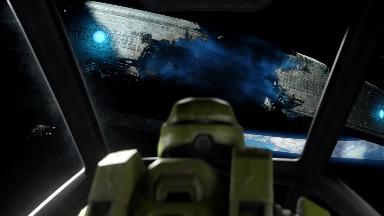 Halo Infinite shot from E3 2019 trailer