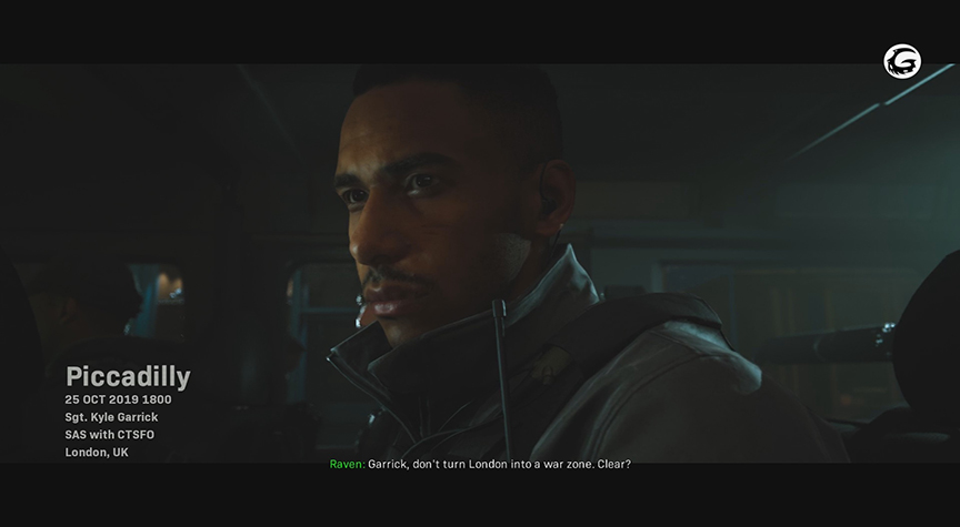 Kyle Garrick from Modern Warfare