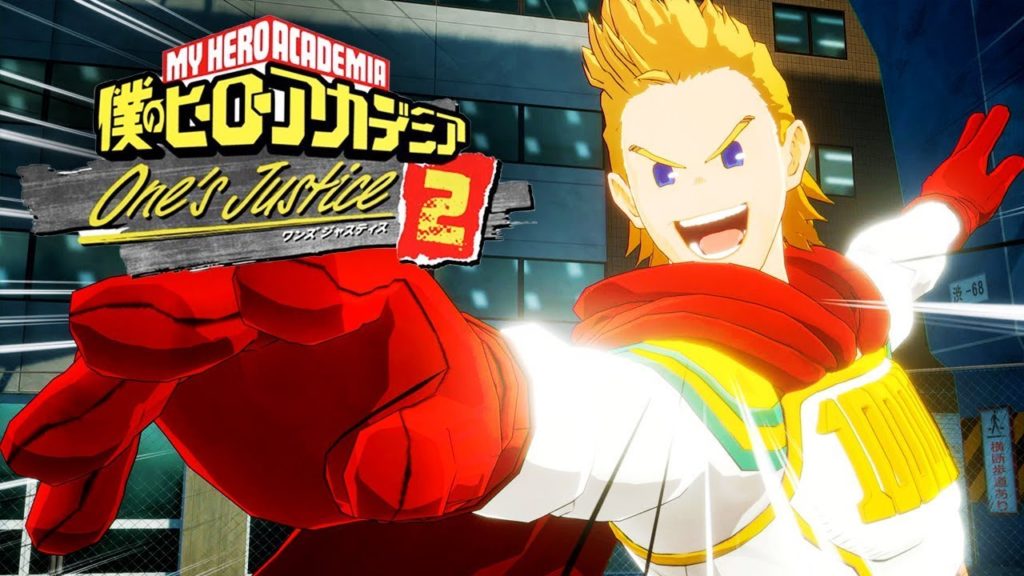 Mirio from My Hero One's Justice