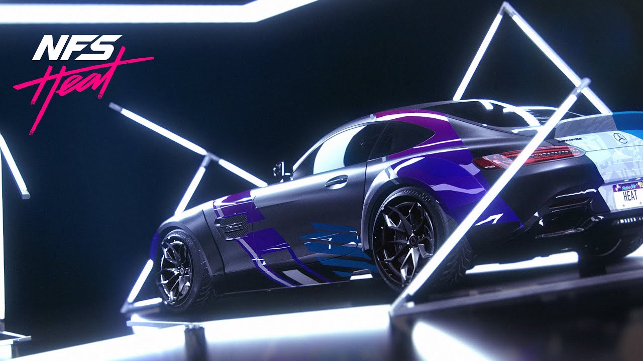 Mercedes Benz in Need For Speed Heat