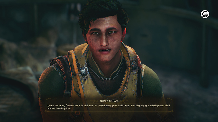 Talking to NPC's in the Outer Worlds