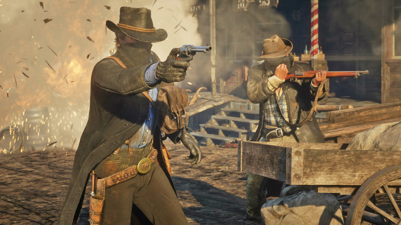Red Dead Redemption 2 artwork.