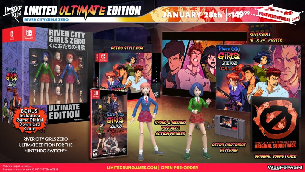 River City Girls Zero Gets Trailer and Physical Pre-Order