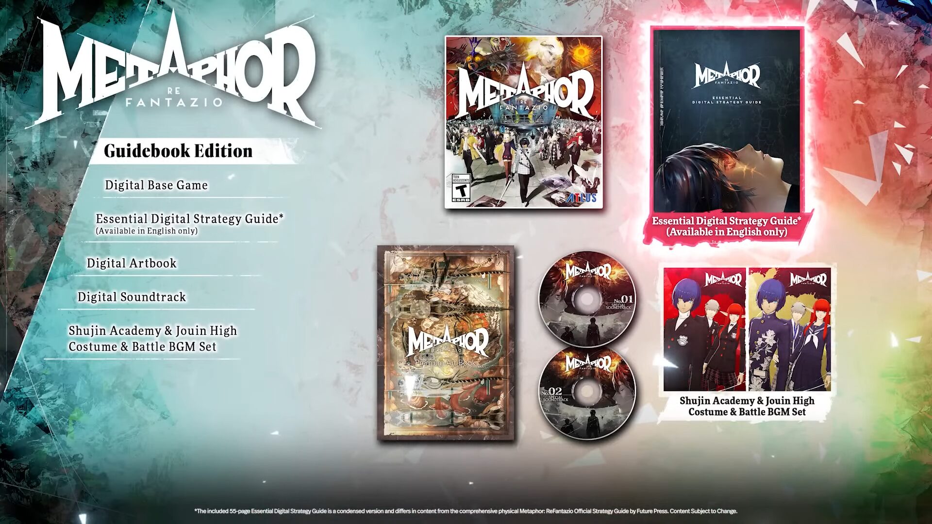 Metaphor: ReFantazio ‘Guidebook Edition’ Digital Bundle Announced