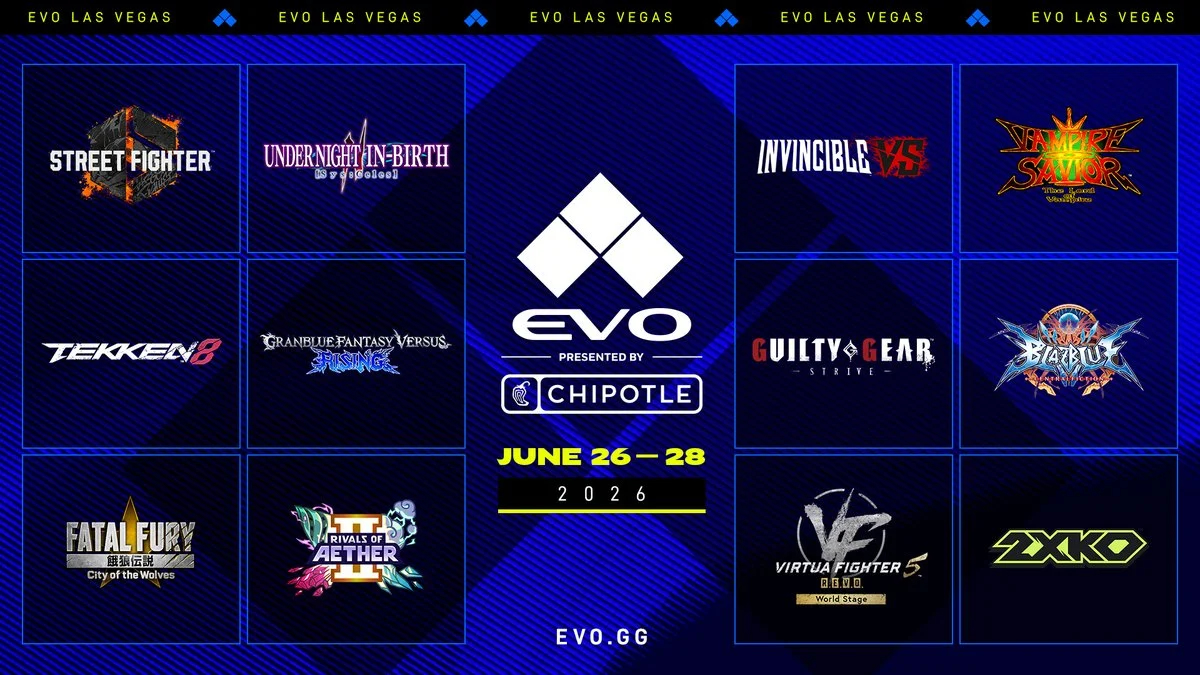 EVO 2026 and EVO Japan 2026 Dates and Lineups Announced